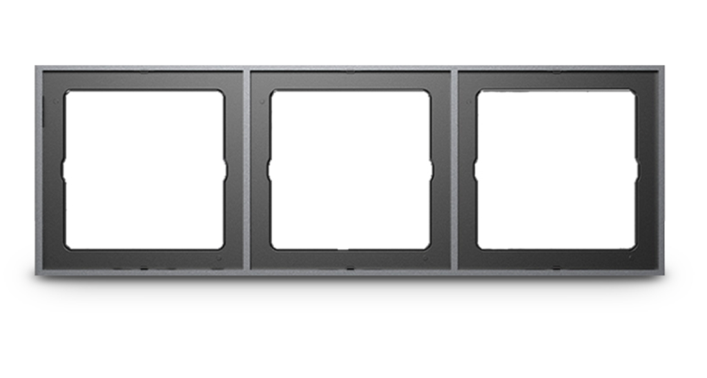 ORVIBO Millimeter frame (3 gang), BLACK