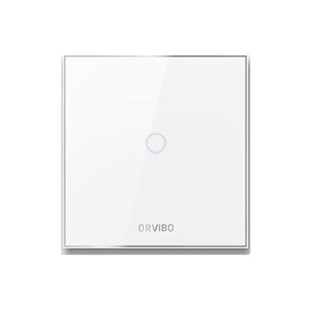 ORVIBO Zigbee ON/OFF Switch(CN type,1 Gang neutral 100-240V)touch control, Glass panel