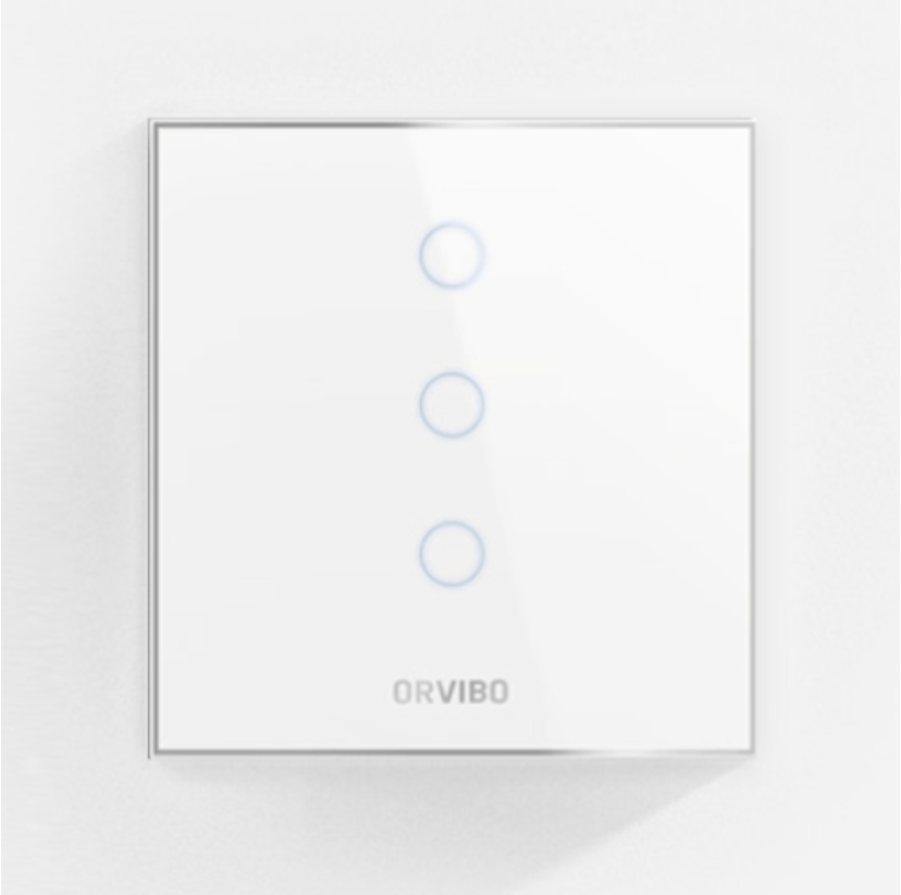 ORVIBO Zigbee Scene Switch(CN type neutral 100-240V) touch control, Glass panel