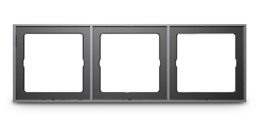[300-LPK03] ORVIBO Millimeter frame (3 gang), BLACK