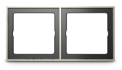 [300-LPK02G] ORVIBO Millimeter frame (2 gang), GOLD