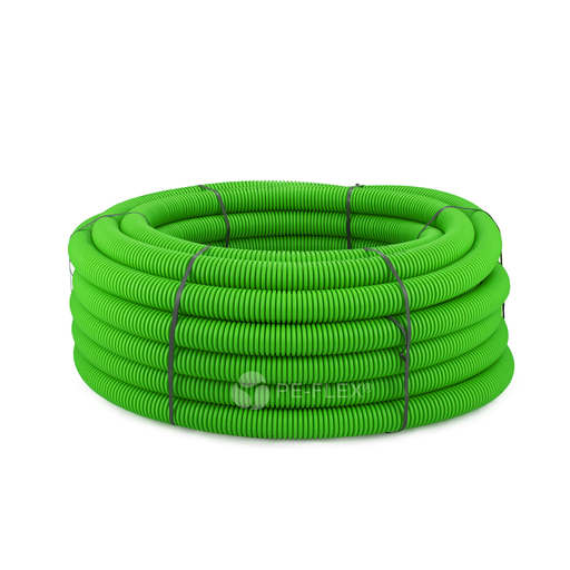 [230-002] PE-FLEX Standard ventilation duct green ø75 - 50m