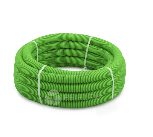 [230-003] PE-FLEX Standard ventilation duct green ø75 - 15m