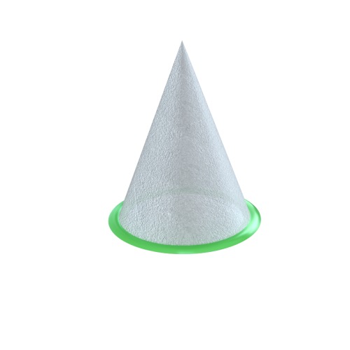 [230-069] PE-FLEX fsa conical filters for anemostats ø160