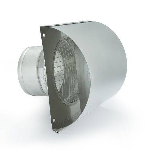 [230-099] PE-FLEX stainless steel wall mounted intake/outlet cap ø158